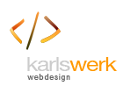 Link zu KARLSWERK Webdesign